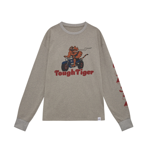 Лонгслив Tough Tiger_Grey