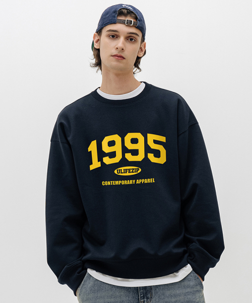 1995 Arch оверсайз свитшот 6 Color [ULZM_0005]