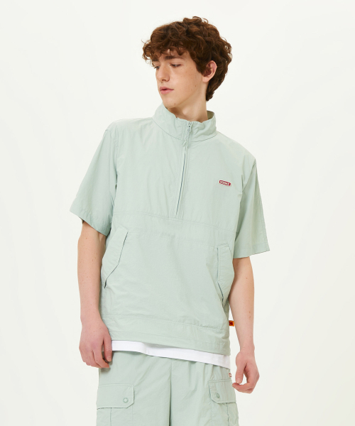 Анорак с воротником-стойкой Breezepop MINT GREEN