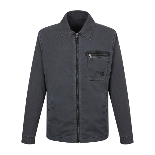Винтажный джемпер Garment Dyeing D/Grey (AM0FOJN25137)
