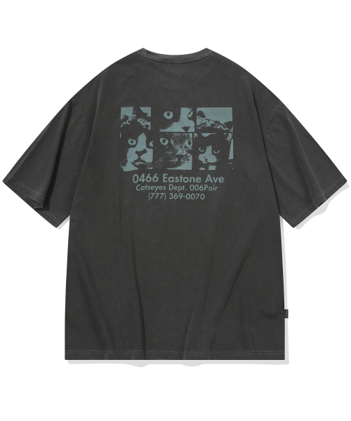Tシャツ・カットソー CPGN STUDIO_COMPAGNO Cat's Eye Pigment Short Sleeve T-Shirt MUSINSA | CPGN STUDIO Cat's Eye Pigment Short Sleeve T-Shirt
