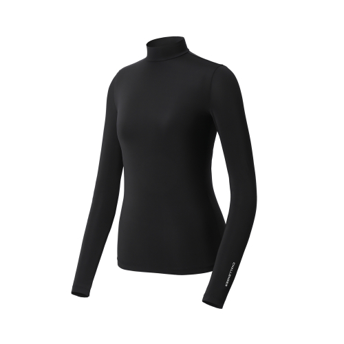Женская охлаждающая водолазка с UV-защитой Black