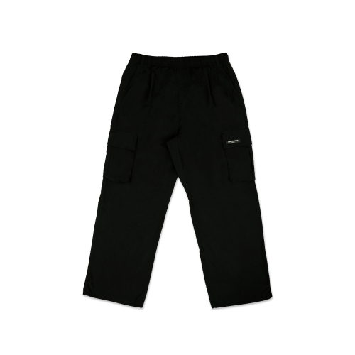 Широкие брюки карго (BLACK)