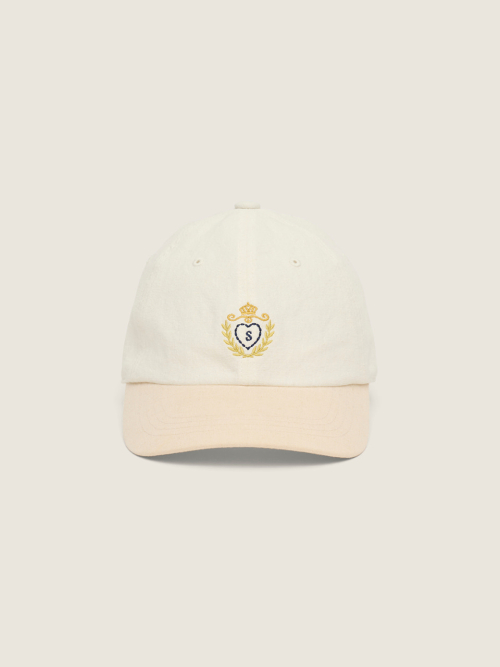 시엔느() Symbol Linen Ball Cap (Ivory) 상품 이미지