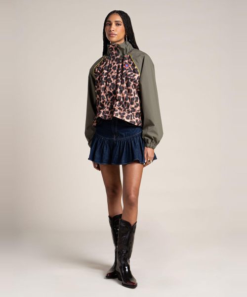 Водонепроницаемый блузон Vosges (Leopard/Khaki) FLTS25UOUT014NLKA