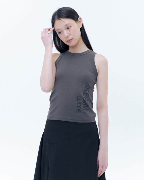 ★ MISEKI SEOUL★ Ikesim sleeveless CHARCOAL MSK252SL05CH 미세키서울(MISEKI SEOUL) Ikesim sleeveless CHARCOAL - 사이즈