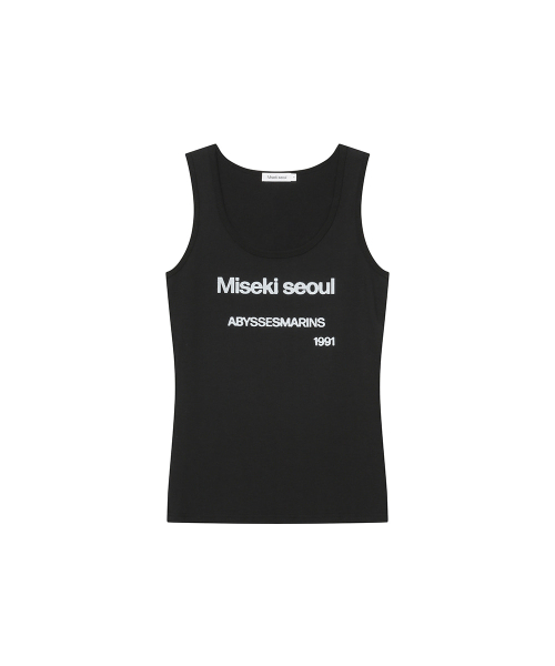 Abyssesmarins relax sleeveless BLACK