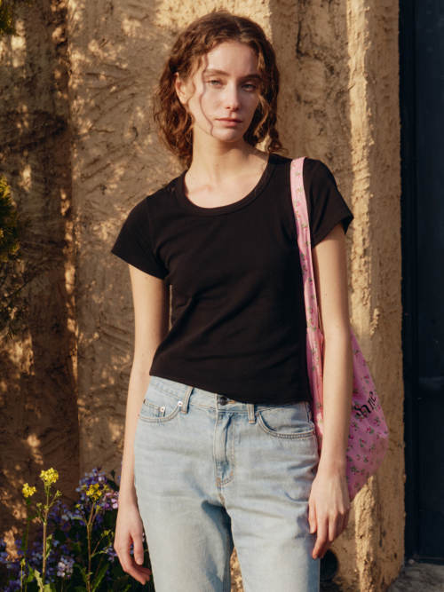 시엔느() Essential T-shirt (Black) 상품 이미지