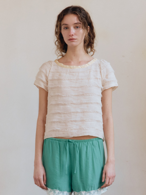 시엔느() Marylin Blouse (Cream) 상품 이미지