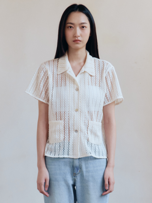 시엔느() Marrakech Knit Cardigan (White) 상품 이미지