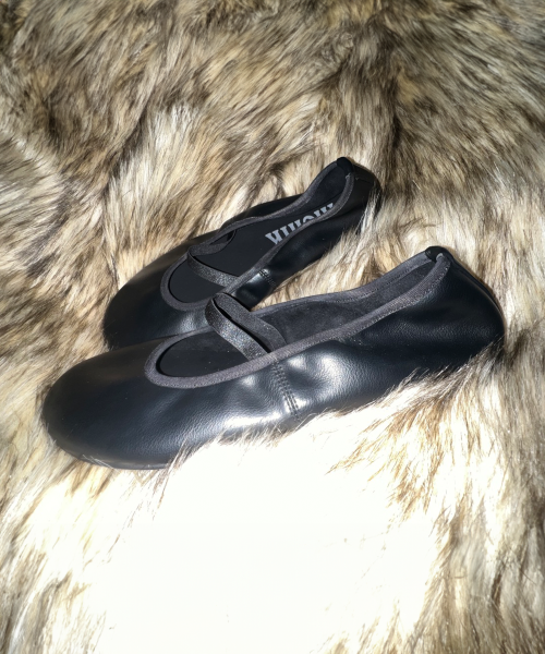 이크닉() r. 910  wrinkle mary jane flats  /  black 상품 이미지