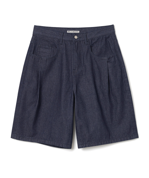 Джинсовые шорты-бермуды Low Pants [Indigo Blue]