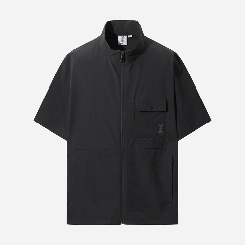 Мужская короткая куртка Airpixel со стойкой (BLACK)