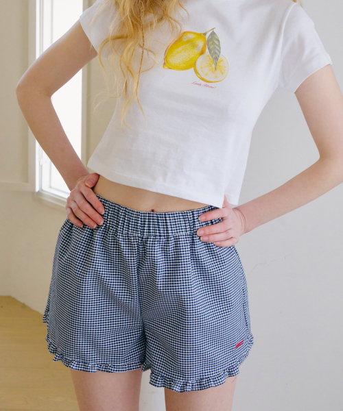 Домашние шорты Mimosa_Navy Check