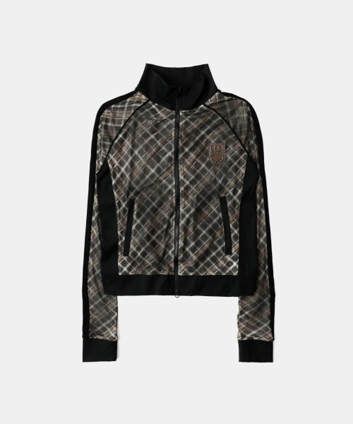 Трек-зипка Vintage Club - Check Brown