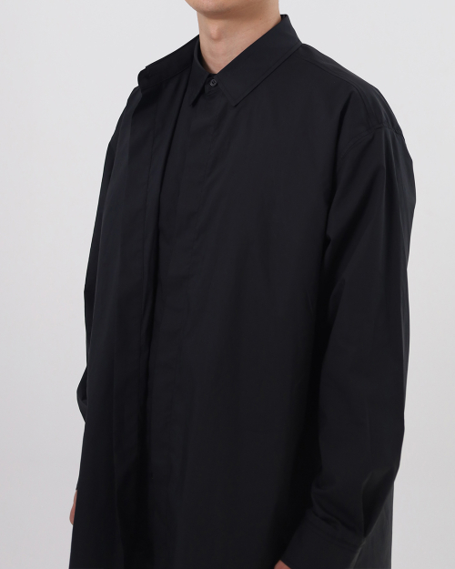 2 Layered Air Shirt Black