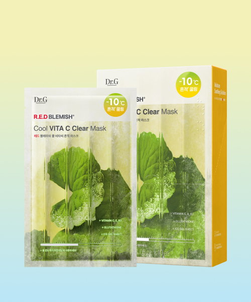 닥터지() 레드 블레미쉬 쿨 비타씨 흔적 마스크 30g 10매 상품 이미지