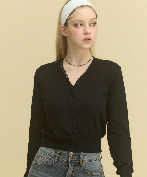 Blooming Lace Layered Knit