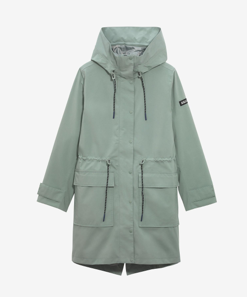 Женская длинная куртка-фиштейл T-KIT из Gore-Tex AIW24WOUT008CEL