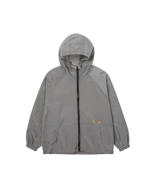 Nylon Light Wind Jacket - Gray