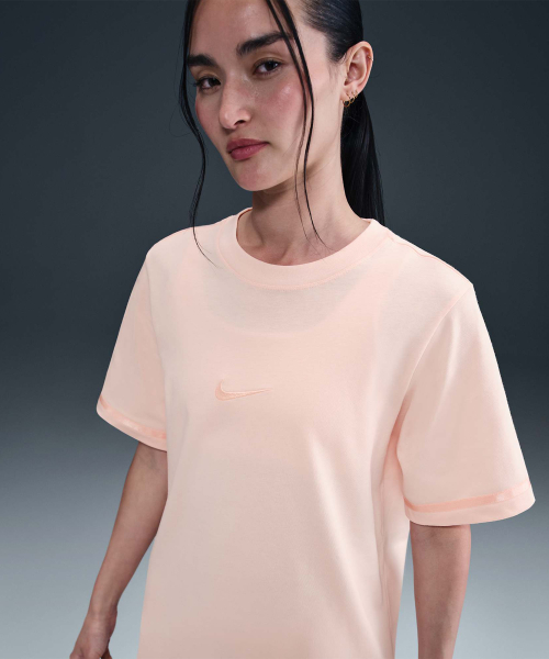나이키(NIKE) 스포츠웨어 티셔츠 W - 워시드 코랄:크림슨 틴트 / IB7920-664 - 사이즈 & 후기 | 무신사