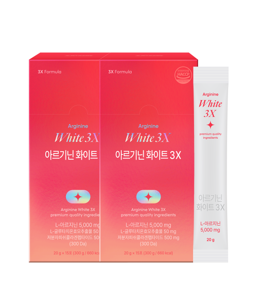 [익스트림] 글루타치온 콜라겐 아르기닌 화이트 3X 15포 X 2박스(1개월분) argx3_2 