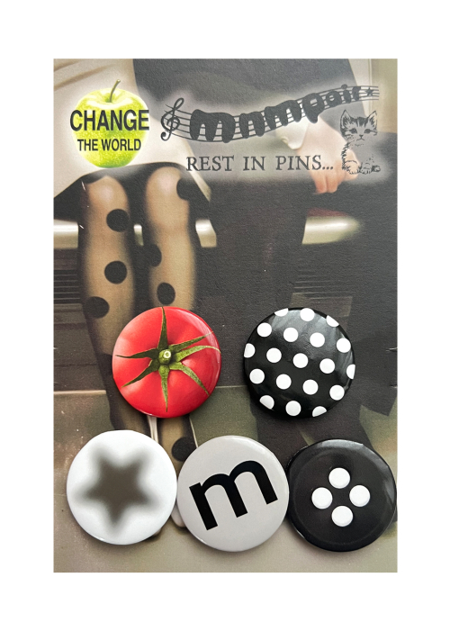 [미니멀페어] PIN BUTTON - POLKA DOT MP25SSAC04MT 