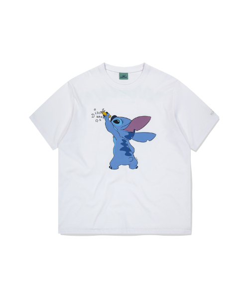 썬러브(SUNLOVE) [STITCH] Doodle Tee White - 사이즈 & 후기