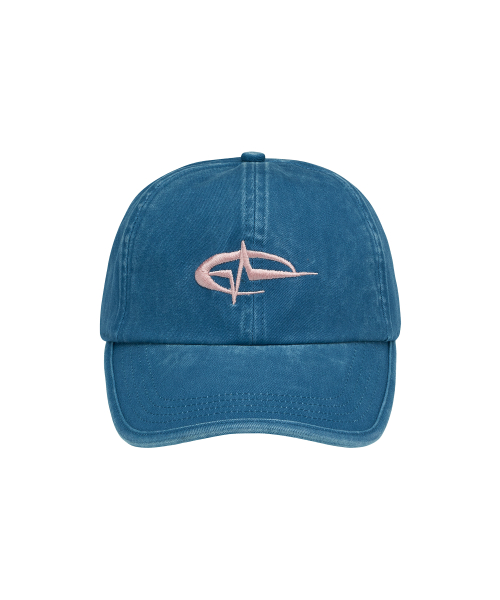 Wild Signature Logo Pigment Ball cap_Blue