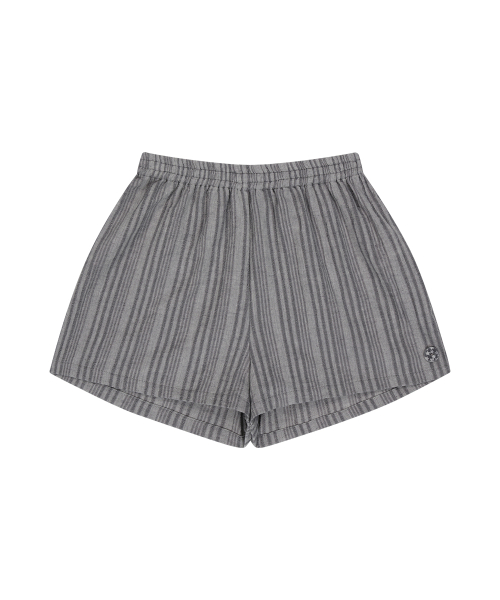 038 ETHNIC SHORTS LIGHT GREY