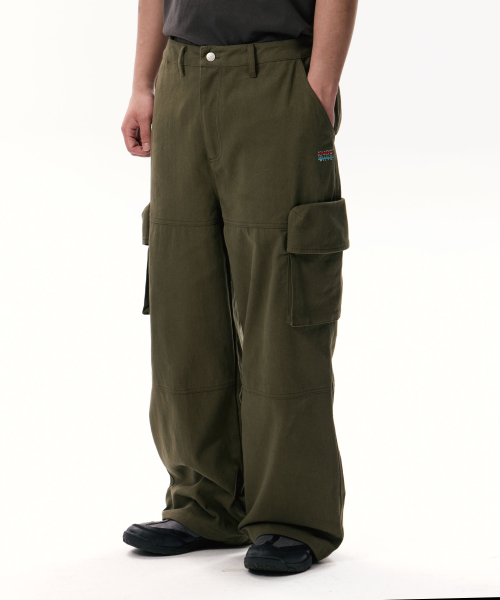 KNOW WAVE BASIC CARGO PANTS KNB25006KHK (KHAKI)