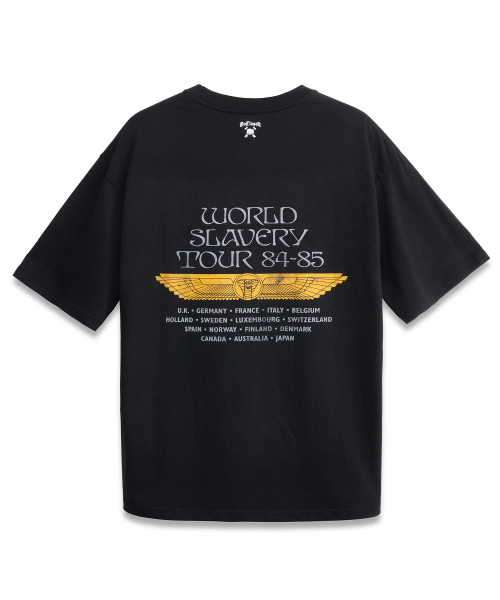 [DOFF JASON X IRON MAIDEN] World Tour T-shirt BLACK
