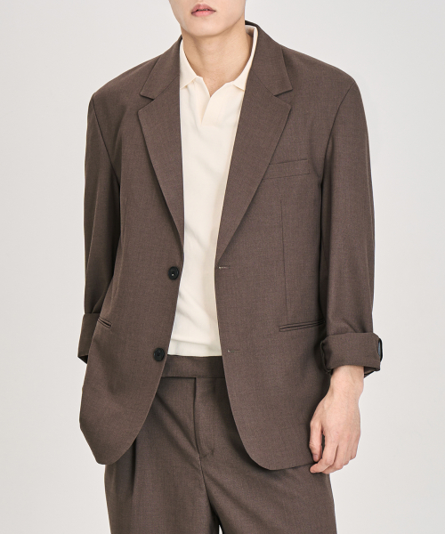 Свободный блейзер Airflow (BROWN)
