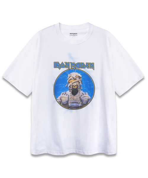 [DOFF JASON X IRON MAIDEN] Heavy Metal T-shirt WHITE