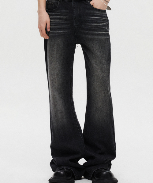 Расклешенные джинсы Signature, Vintage Black