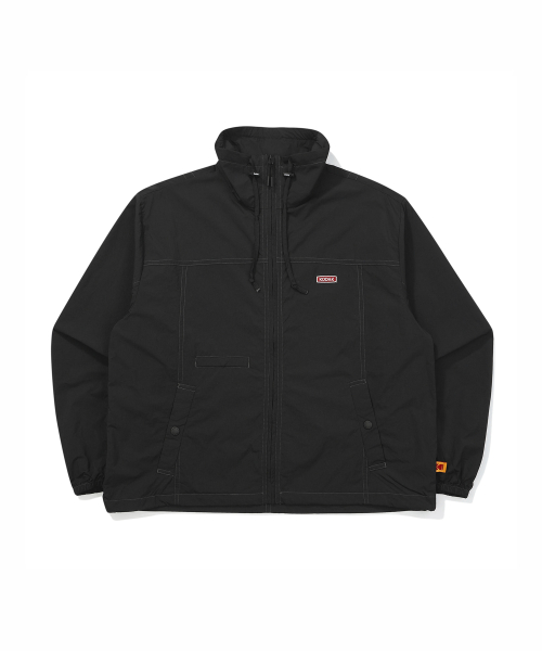 Женская укороченная куртка Breeze Pop со стойкой Black