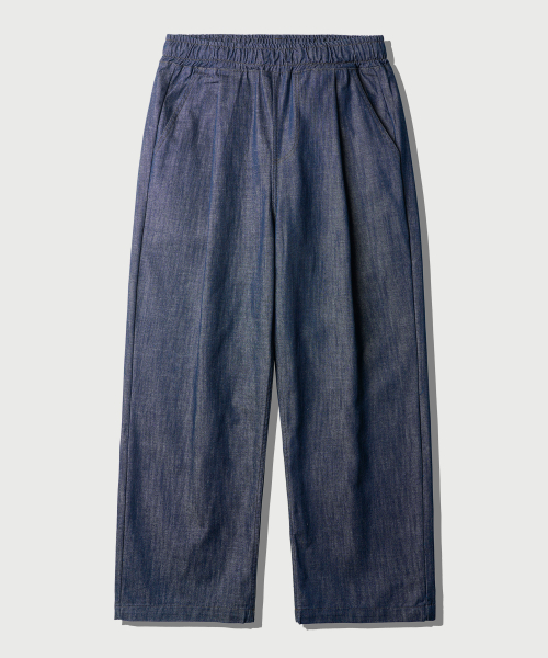 World Summer Non Fade Denim Pants Indigo KJLP2631