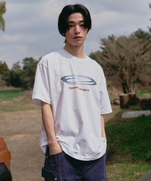 오프닝프로젝트() Symbol Logo Multi Color T Shirt - White 상품 이미지