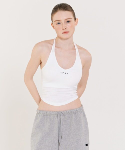 Soft Halterneck sleeveless белый