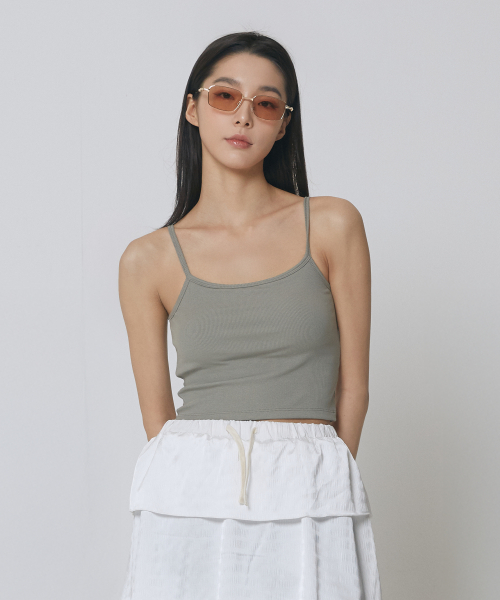 Jellyshe кроп-топ - Sage Green