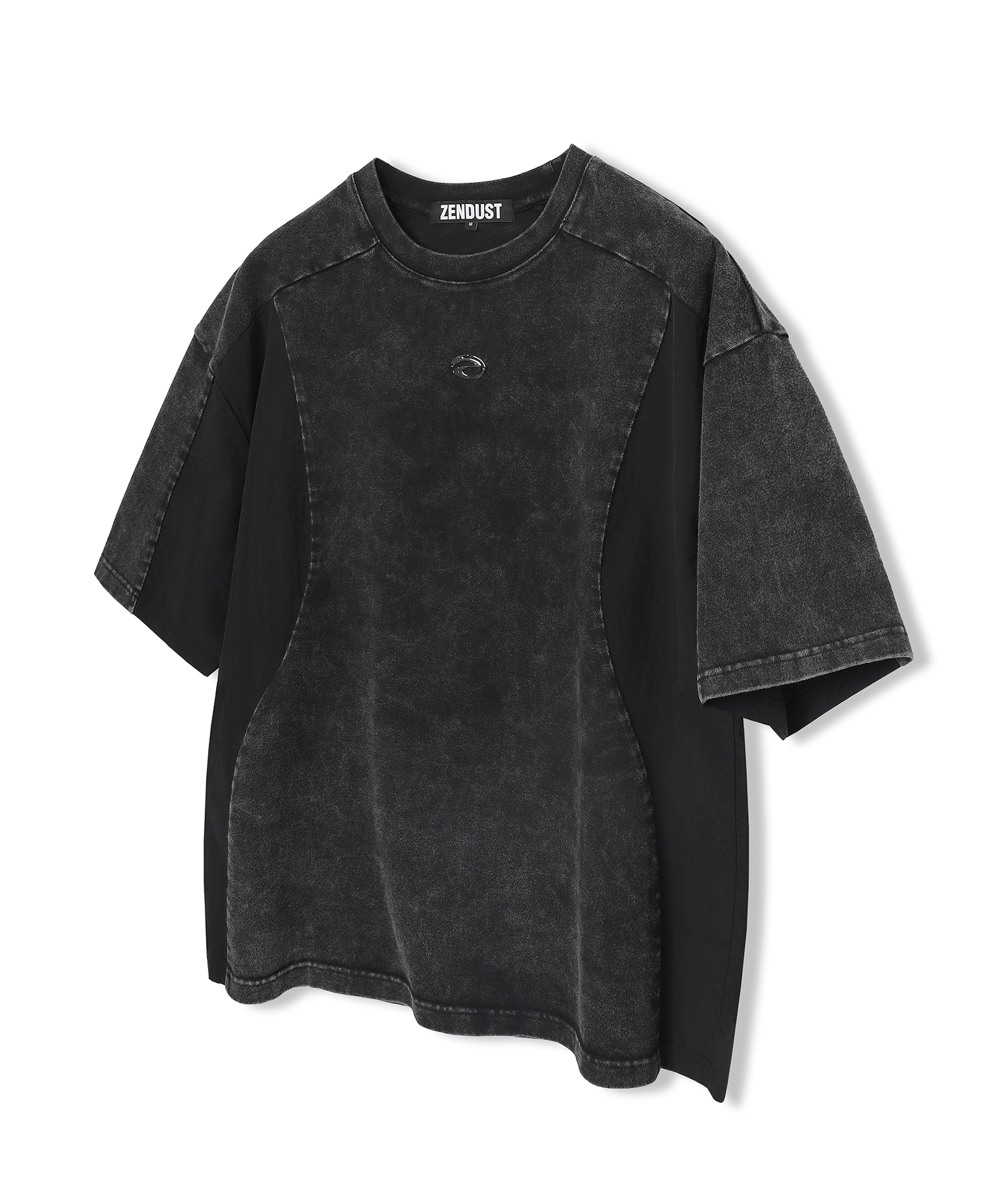 Vortex Overfit Tee SALT BLACK