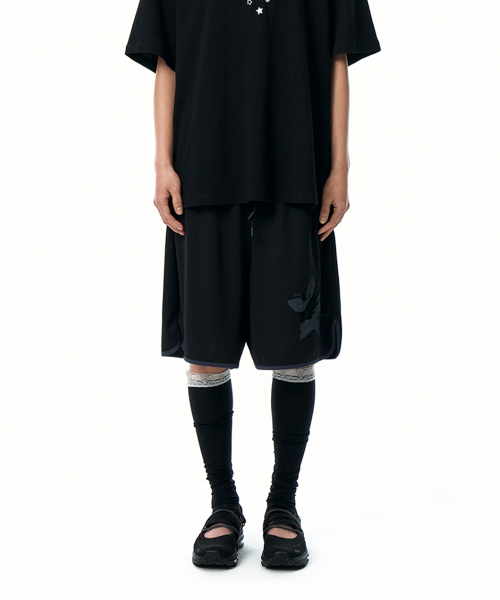 오호스(OJOS) OJOS x NOITOW SHU Mesh Boxer Shorts / Charcoal