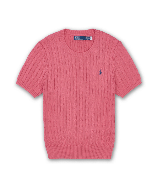 SWEATER-PULLOVER 60/2 COTTON-RED