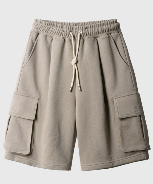 Flash Summer Cargo Half Pants Sandbeige KJSP2560