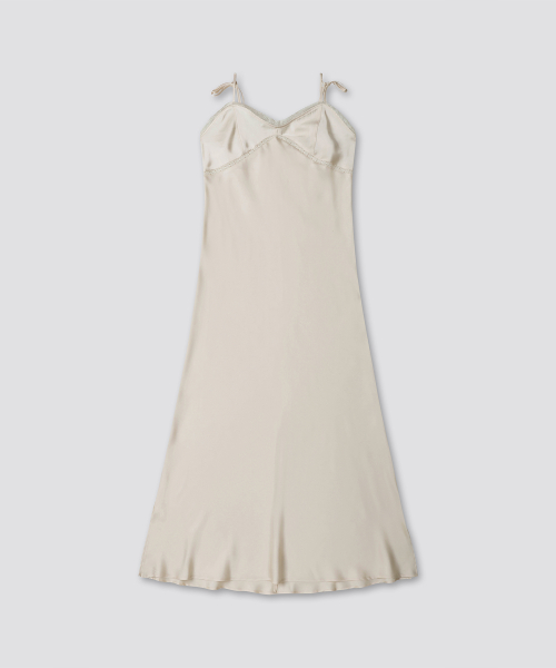 [Archivepke x Ribbonbit] Veil dress(Cream)