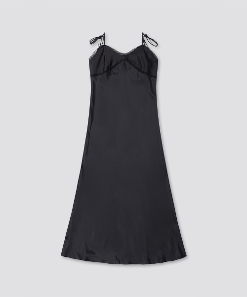[Archivepke x Ribbonbit] Veil dress(Black)