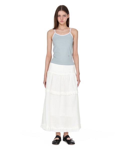 Sunburn Basic Sleveless Top, SKY BLUE