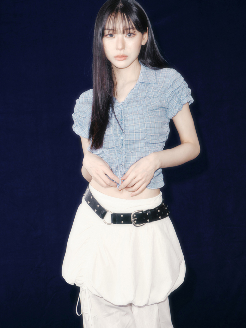 RAIVE ♥ Shirred Mini Skirt /追跡付 레이브(RAIVE) Shirred Mini Skirt VW5MS492_2color - 사이즈