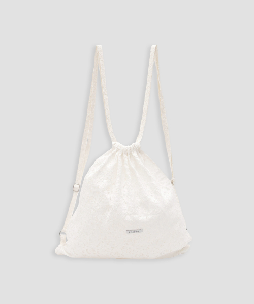 로라로라() LACE STRING BACKPACK IVORY 상품 이미지