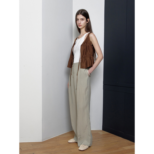 LACEY TOP BROWN